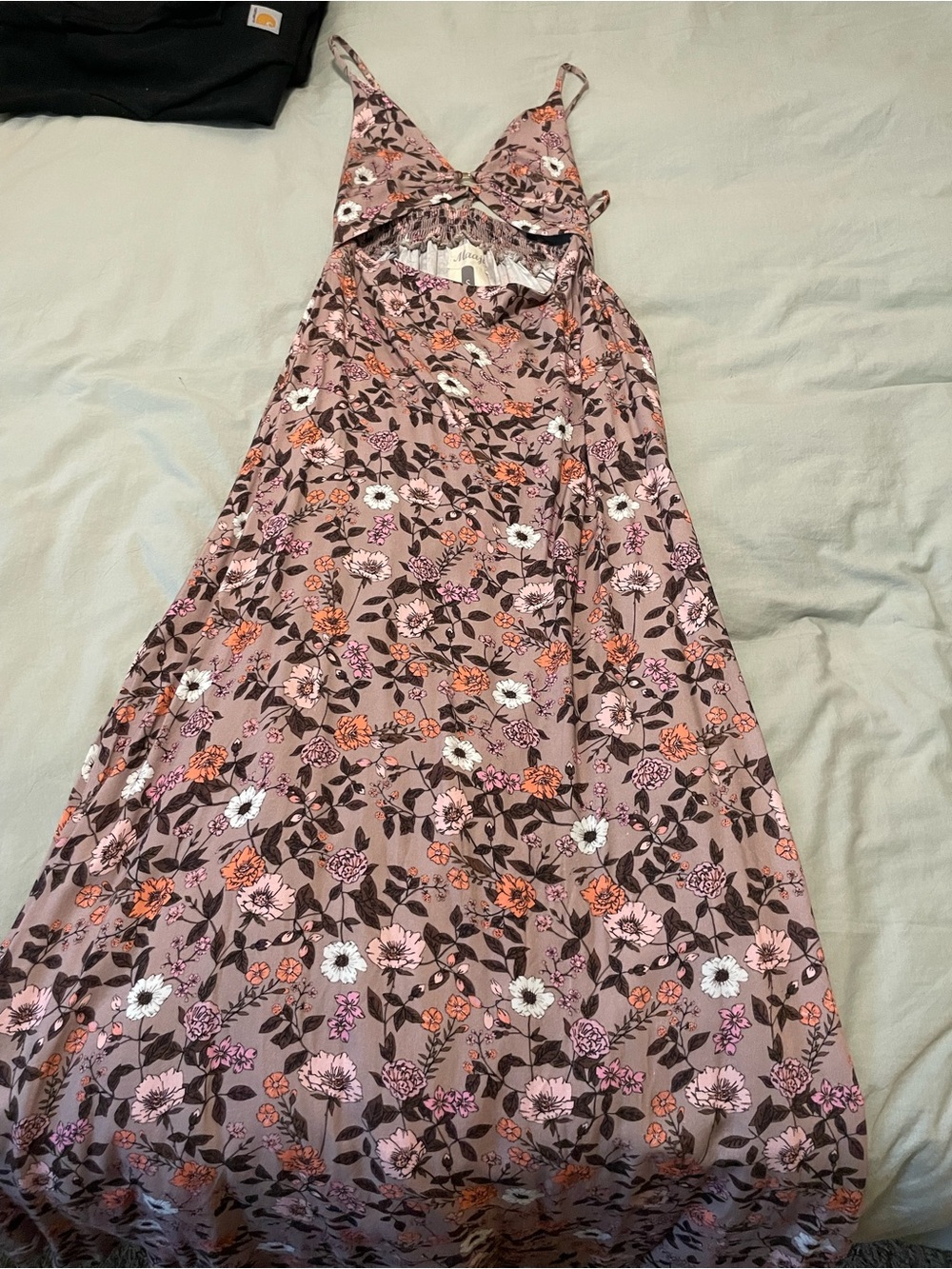 Maaji dress - Floral Pink Maxi Dress